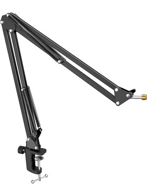 Fifine Cs1 Boom Arm Masaüstü Siyah Mikrofon Standı