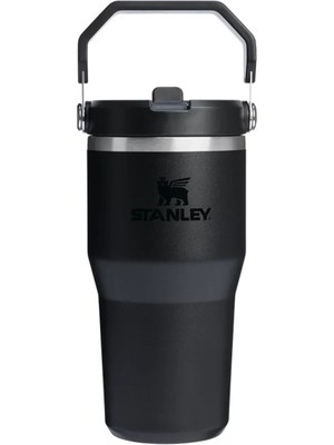 Stanley Iceflow™ Flip Straw Tumbler 0.59L Siyah Termos