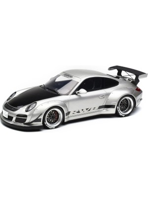 GT Spirit 1:18 2024 Porsche Rwb Abu Silver Model Araba