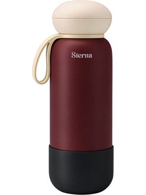 Sterna Aura Burgundy Cream Renkli Çelik Termos 740 ml