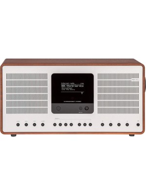 Revo Superconnect Stereo Ceviz Gümüş Radyo