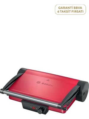 Bosch TCG4104 Kırmızı 2000W Tost Makinesi