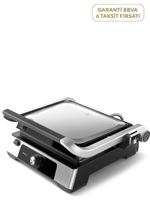 Philips HD6301/90 5000 Serisi Temaslı Gri Izgara Tost Makinesi