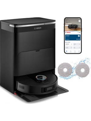 Bosch BCRDW3BX Spotless Max Cam Robot Süpürge