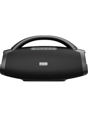 W-King X20 Boombox Ipx7 Kablosuz Stereo Tws Ses Bombası Siyah Bluetooth Hoparlör