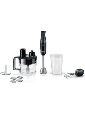 Bosch Serie 4 Ergomaster Siyah Antrasit 1000 W El Blenderı MSM4B674