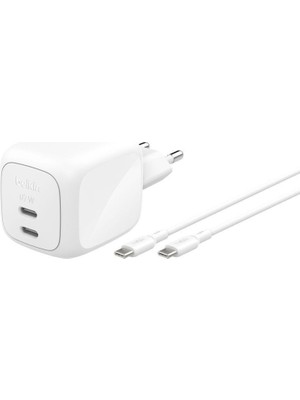 Belkin Boostcharge Pro 2 Portlu Usb-C Gan Şarj Cihazı 67 W