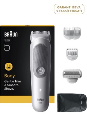 Braun Series 5 BG5550 Islak ve Kuru Vücut Tıraş Makinesi