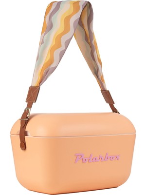 Polarbox Prinkstyle Ondas Klasik Deri Kayışlı Sorbete Rose Soğuk ve Sıcak Tutucu Termal Çanta 12 Lt