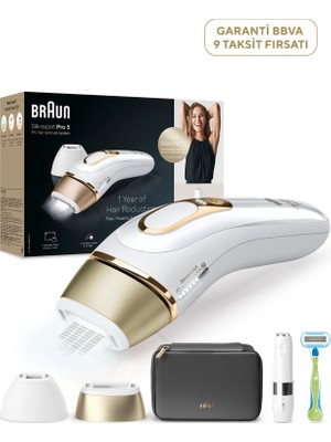 Braun Silk Expert Pro 5 Venus PL5146 Çanta ve 2 Başlıklı Ipl Lazer Epilasyon Aleti
