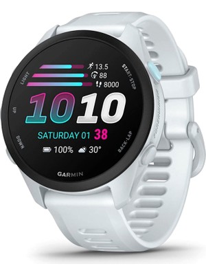 Garmin Forerunner 70 Beyaz Silikon Kayışlı Akıllı Saat