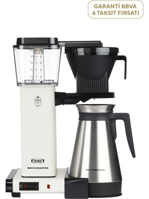 Moccamaster Kbgt 741 Termoslu Kırık Beyaz Filtre Kahve Makinesi