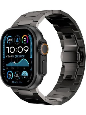 Bikordon Titanova Apple Watch Uyumlu Titanyum Akıllı Saat Kordon