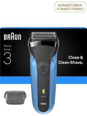 Braun Series 3 Islak ve Kuru Elektrikli Tıraş Makinesi 310S