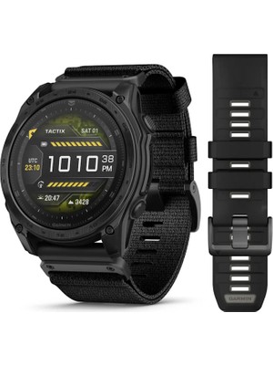 Garmin Tactix 8 Amoled 51 mm Silikon Kayışlı Akıllı Saat