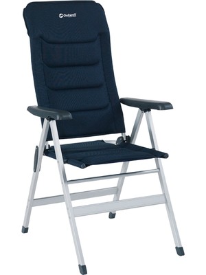 Outwell Clarenville Mavi Metal 7 Kademeli 3D Kamp Sandalyesi