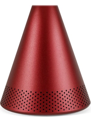 Lexon Mina L Koyu Kırmızı LED Lamba ve  Bluetooth Hoparlör