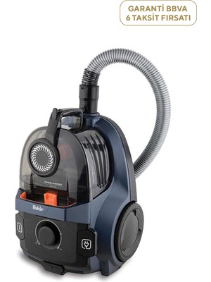 Fakir Freelander Bl 6058 Indigo Blue Orange Toz Torbasız Elektrikli Süpürge