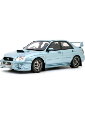 Otto Mobile 2003 Subaru Impreza Wrx Sti Wr1 P.solberg Edition 1:18 Açık Mavi Model Araba