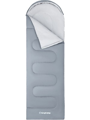 KingCamp Oasis 250 Ultralight M.grey Sol F. Tek Kişilik Uyku Tulumu