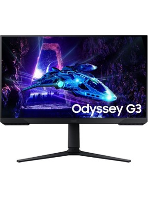 Samsung Odyssey G3 27'' 1 Ms 180 Hz Fhd (Hdmı+Dp) Pivot Gaming Monitör LS27DG302EUXUF