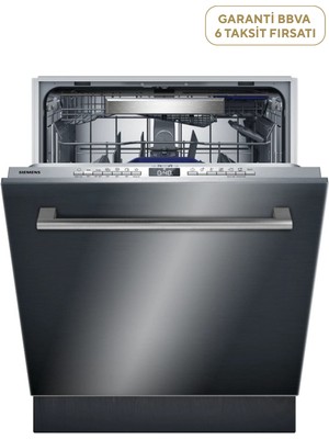 Siemens SN45EB01NT IQ500 Siyah Ankastre Bulaşık Makinesi