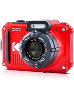 Kodak Pixpro Zoom Kırmızı Su Altı Fotoğraf Makinesi