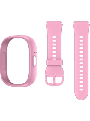 Wiky Watch 5 Plus Pembe Akıllı Saat Kasa Kordon Seti + Adaptör ve Şarj Kablosu