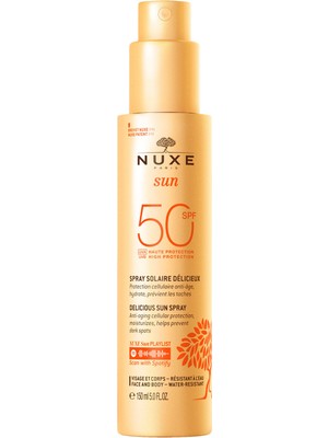 Nuxe Güneş Koruyucu Spf 50+ Yüz ve Vücut Sütü 150 ml