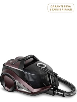 Fakir Filter Pro Bordeaux Toz Torbasız Elektrik Süpürgesi