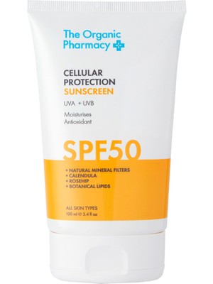 The Organic Pharmacy Cellular Protection Sunscreen SPF50 Güneş Koruyucu 100 ml
