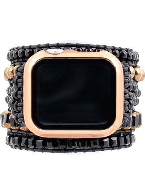 Gwelry Oilean Wrap 42/49 mm Apple Watch Uyumlu Kadın Akıllı Saat Kordon