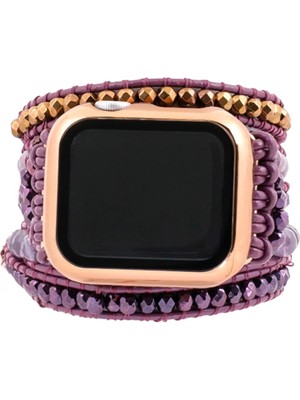 Gwelry Emily Wrap 42/49 mm Apple Watch Uyumlu Kadın Akıllı Saat Kordon