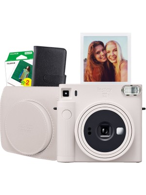 Fujifilm Instax Sq1 Beyaz Fotoğraf Makinesi ve Hediye Seti 1