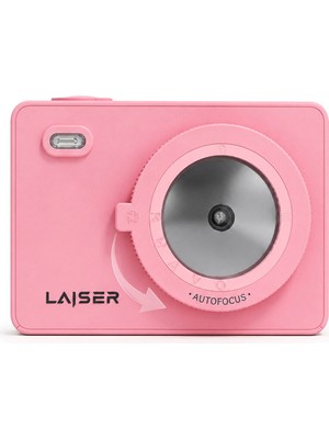 Laiser Z5S Instant Kamera ve Fotoğraf Yazıcısı Pembe Şipşak Fotoğraf Makinesi