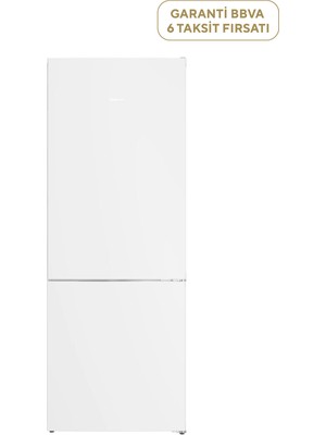 Siemens KG56NNWD0N IQ100 Beyaz Total Nofrost Alttan Donduruculu Buzdolabı 342 Lt