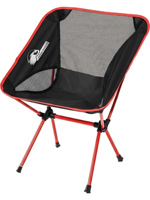 Urban Badger Kırmızı Loki Çantalı Katlanır Kamp Sandalyesi