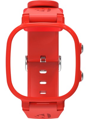 Wiky Watch 5e Kırmızı Kasa Akıllı Saat Kordon Set