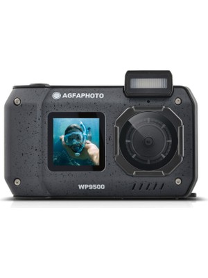 AgfaPhoto Realishot WP9500 Siyah Su Altı Fotoğraf Makinesi