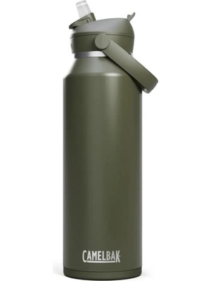 Camelbak Thrive Flip Haki Çelik Pipetli Temos 1.2 Lt