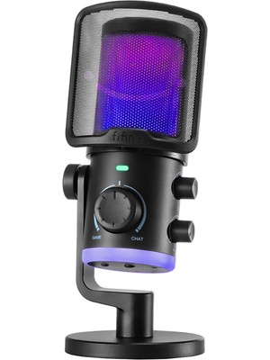 Fifine Ampligame Am6 USB Rgb Oyuncu Yayıncı Bilgisayar Mikrofonu