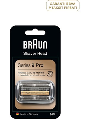 Braun Series 9 Pro Tıraş Makinesi Yedek Başlığı