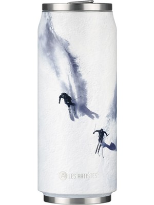 Les Artistes Paris Ski Isı Yalıtımlı Kutu Çelik Termos 500 ml