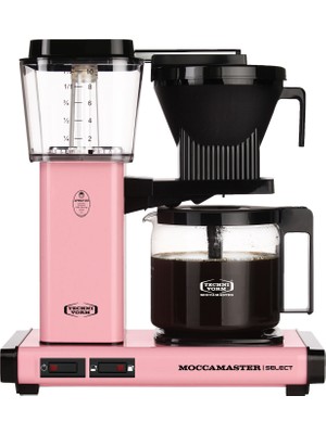 Moccamaster Kgb Select Cam Potlu Pembe Filtre Kahve Makinesi