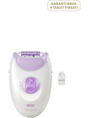 Braun Silk-Épil 3 3-000 Kablolu Epilatör