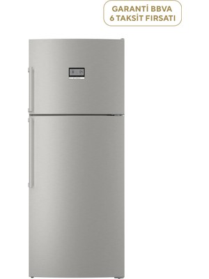Bosch KDN76AIE1N Serie 6 Inox Üstten Donduruculu Nofrost Buzdolabı Xl 542 Lt