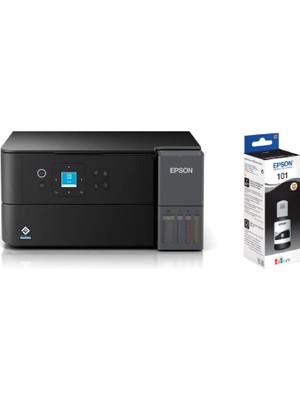 Epson Ecotank L4360 Wi-Fi + Tarayıcı + Fotokopi Renkli Çok Fonksiyonlu Tanklı Yazıcı C11CL41411