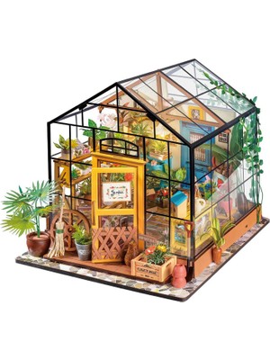 Robotime Rolife Cathy's Flower House Kendin Yap Minyatür Maket