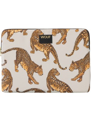 Wouf The Leopard Desenli 13" / 14" Laptop Kılıfı