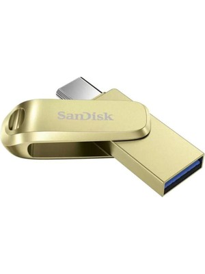 Sandisk Ultra Dual Drive Luxe 512GB Type-C Gold USB Bellek SDDDC4-512G-G46GD